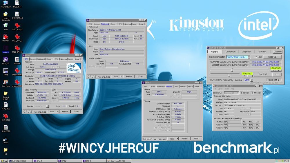 _ivanov_ - wynik podkręcania Intel Pentium E2160