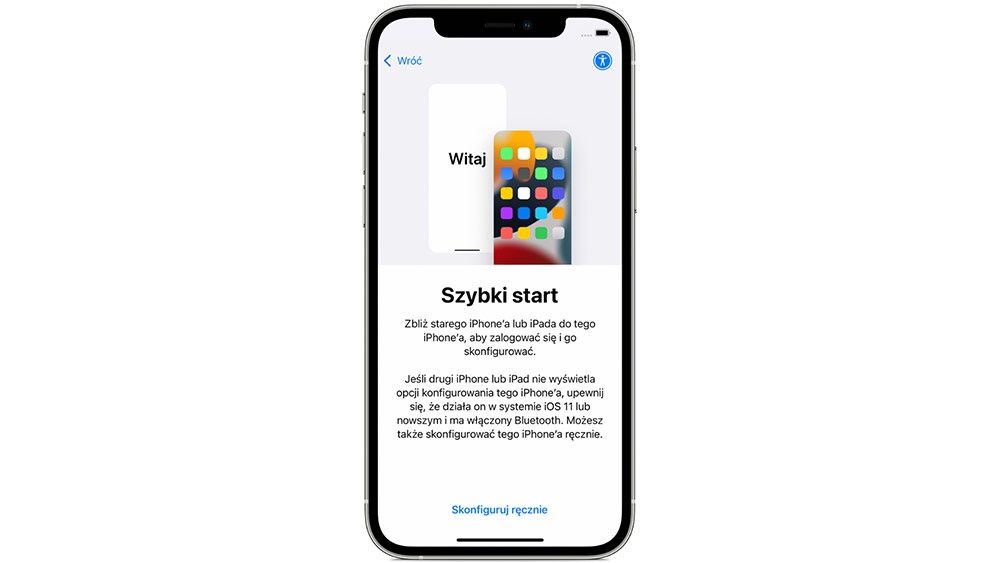 przeniesienie danych na nowego iphone