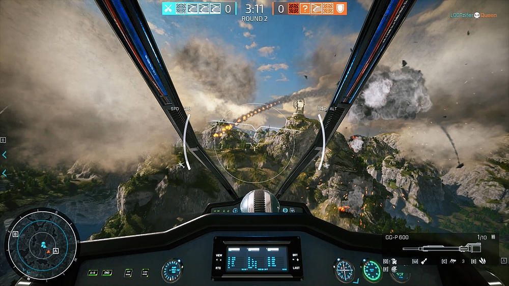 Comanche screen