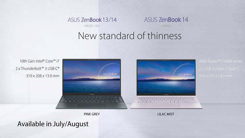ASUS ZenBook 13 i 14