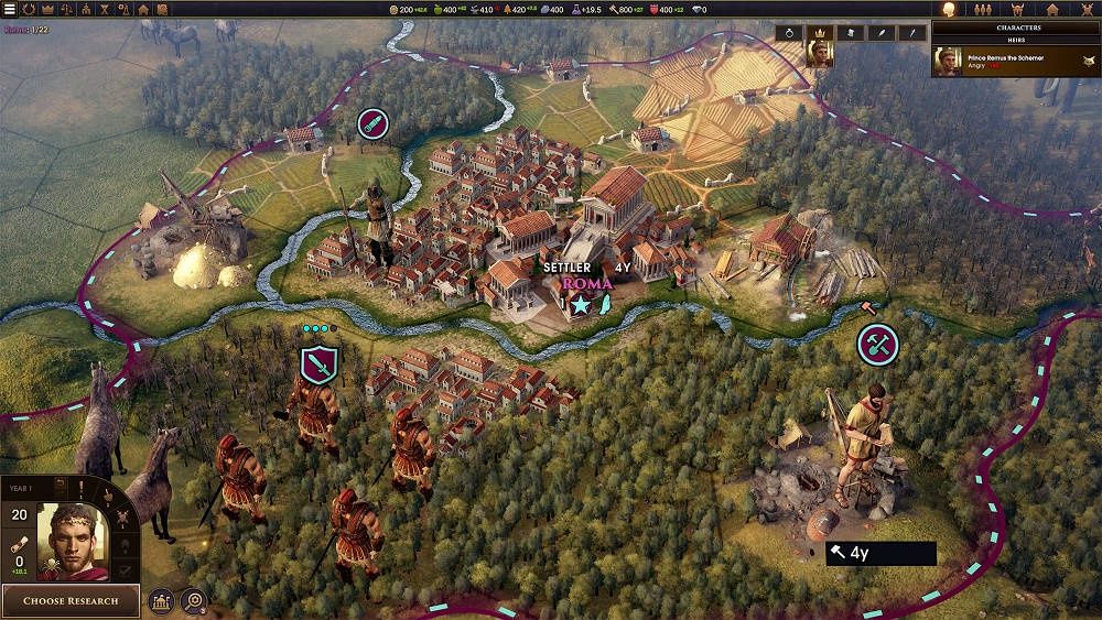 Old World screen 2