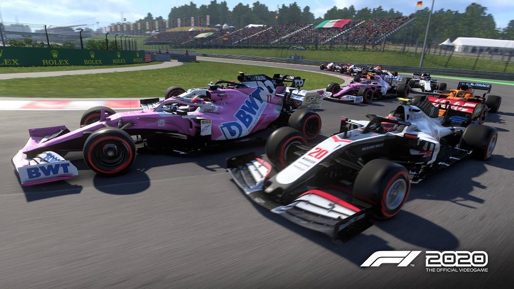 F1 2020 screen
