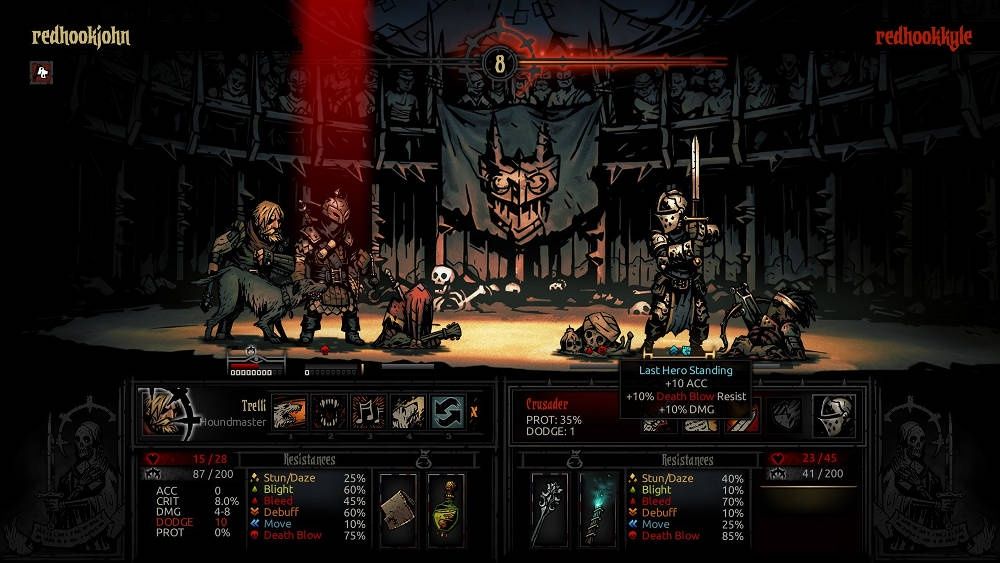 Darkest Dungeon: The Butcher’s Circus screen