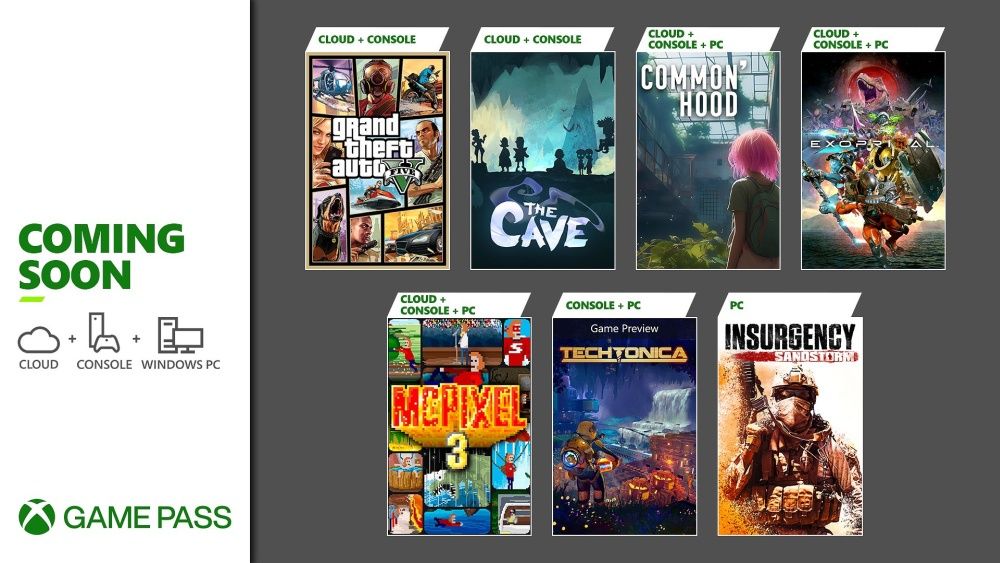 Xbox Game Pass lipiec