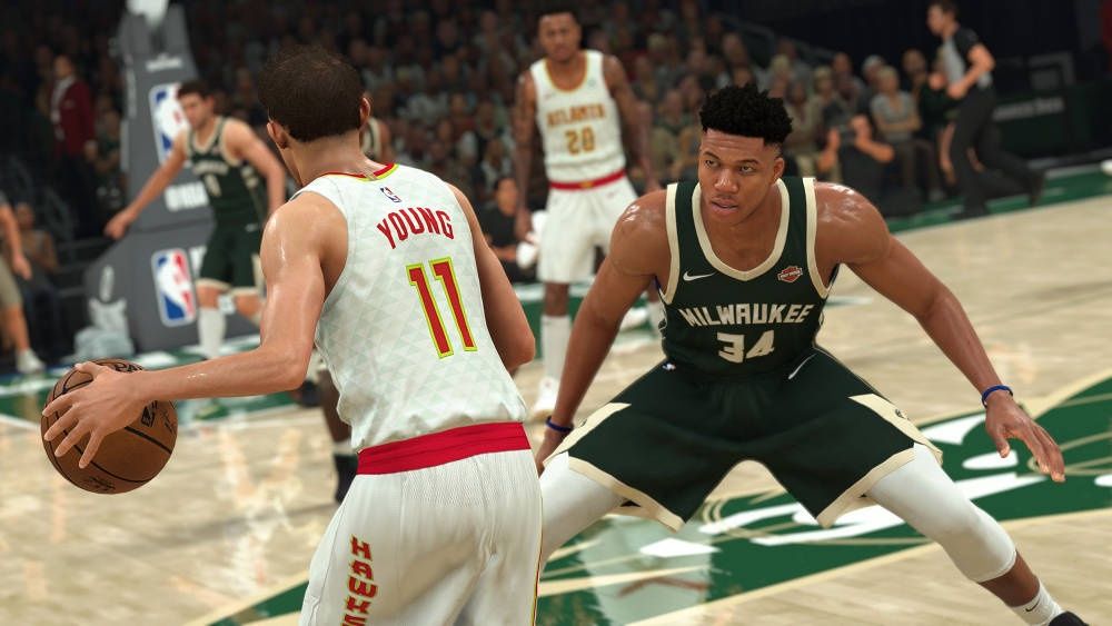 NBA 2K21 screen 1