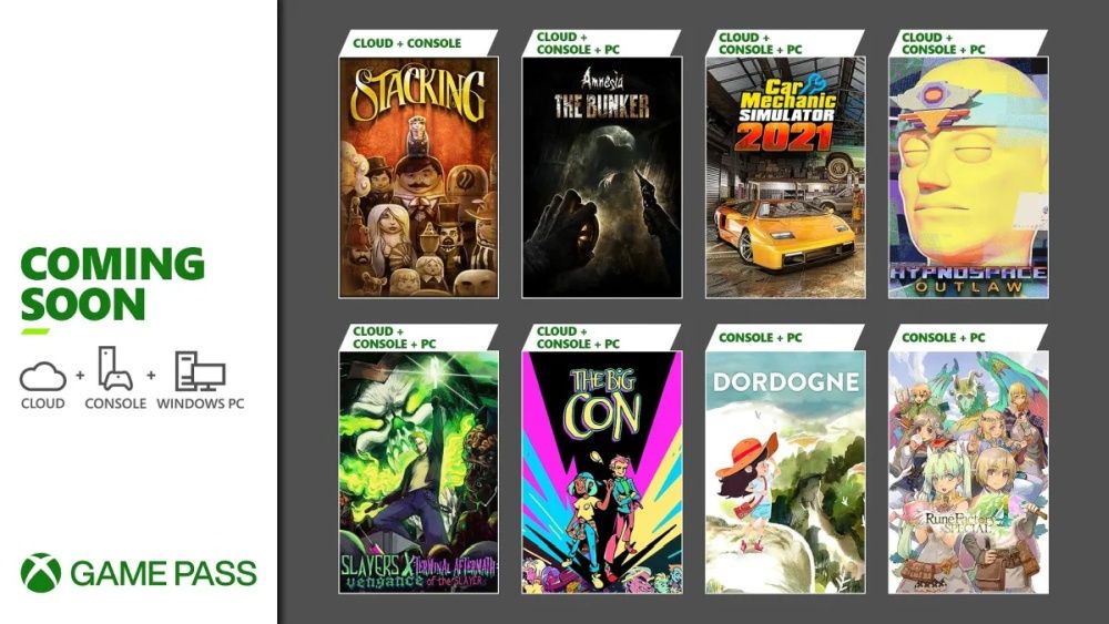 Xbox Game Pass czerwiec