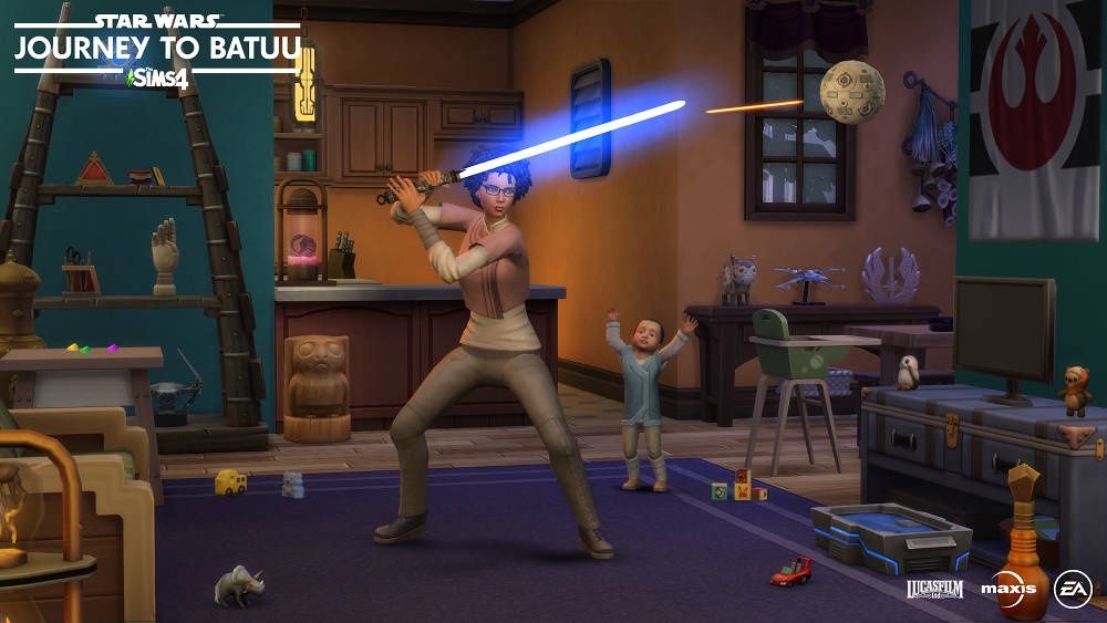 The Sims 4 Star Wars screen