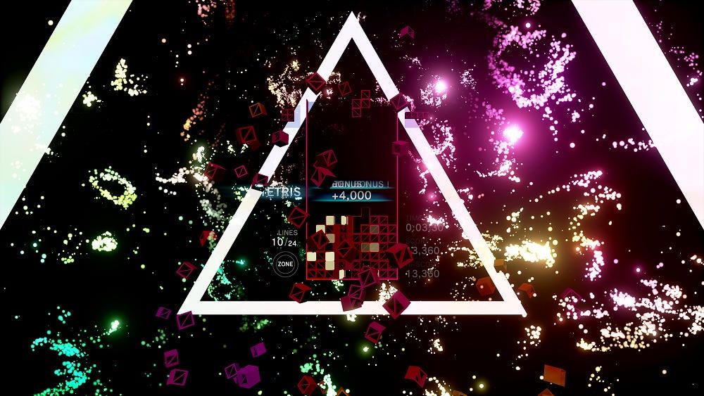 Tetris Effect screen