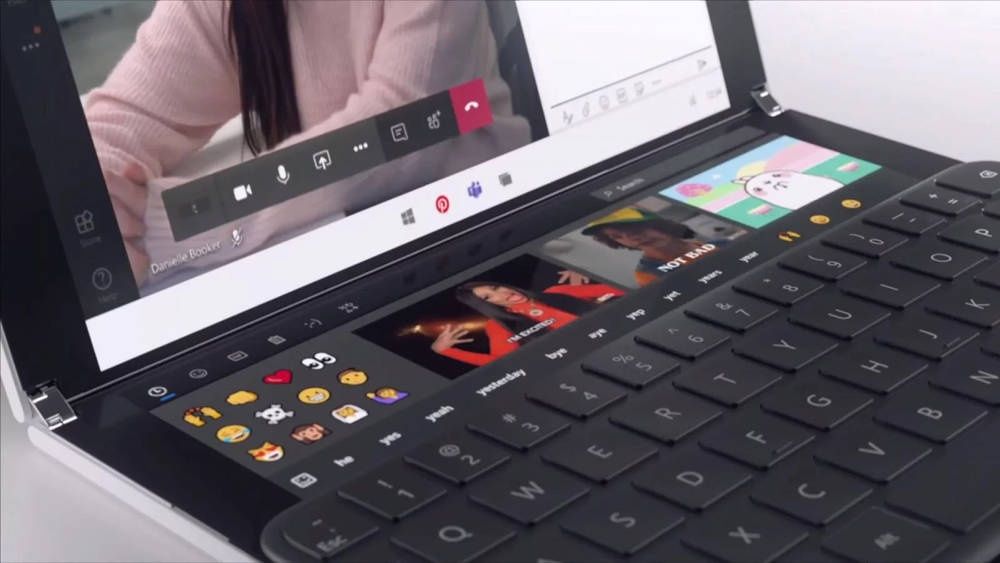 Windows 10X WonderBar