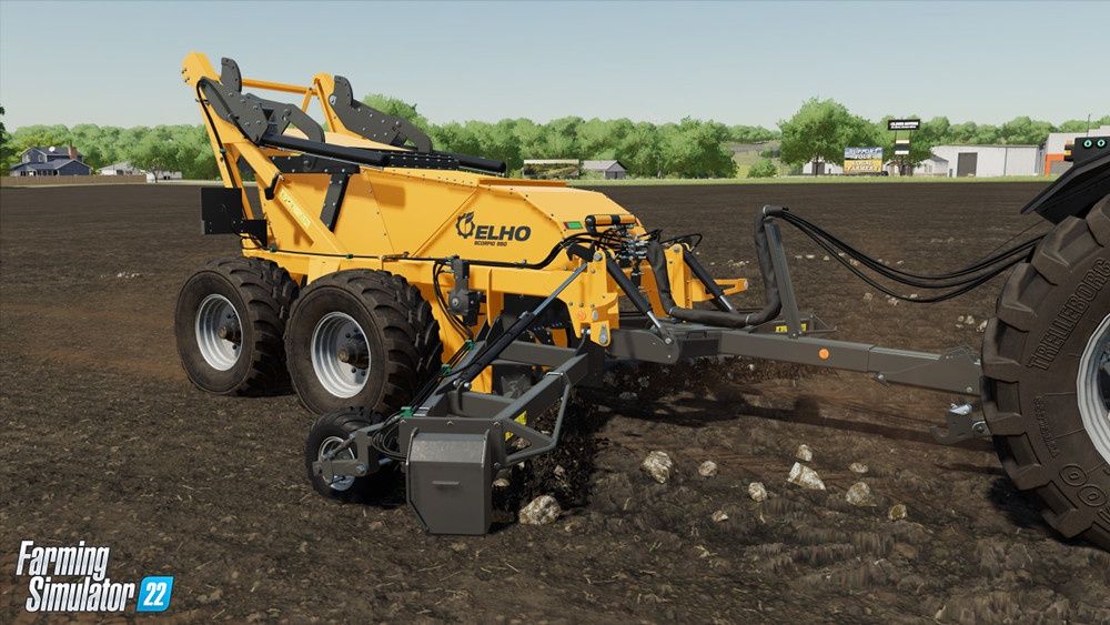 Farming Simulator 22 usuwanie kamieni