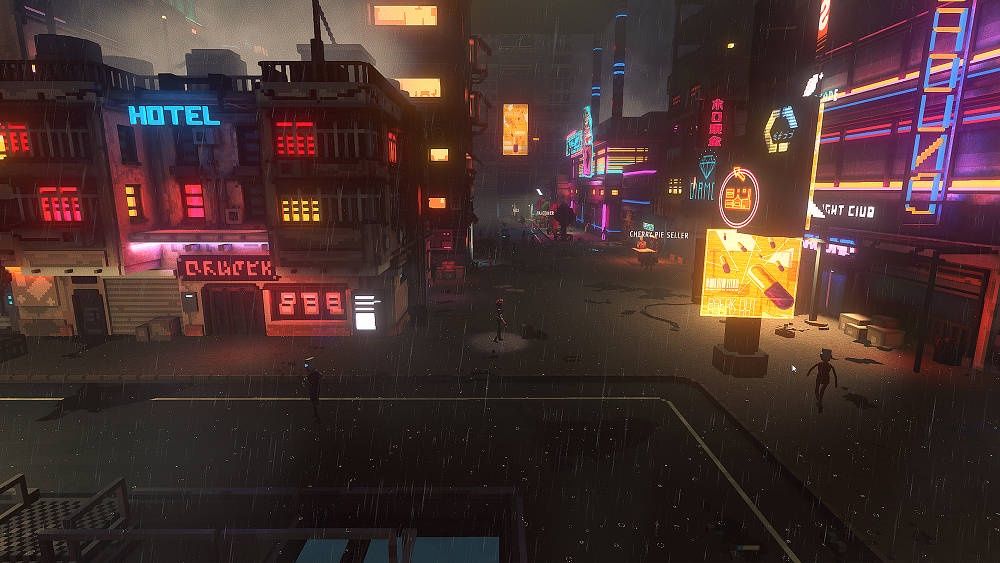 Cloudpunk screen