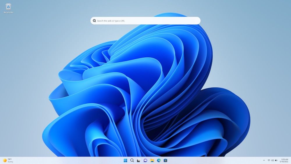 Windows 11 search widget