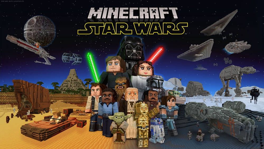 Star Wars by Minecraft art