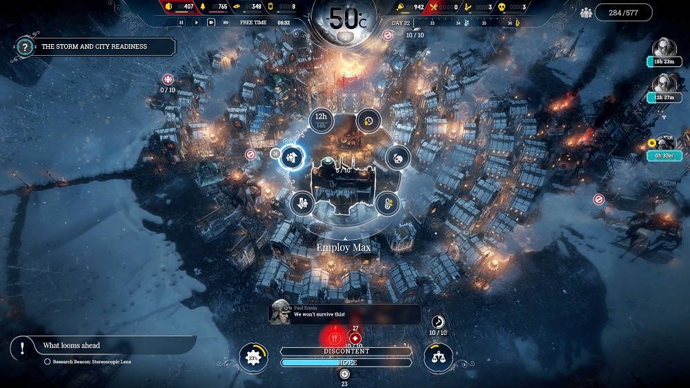 Frostpunk screen