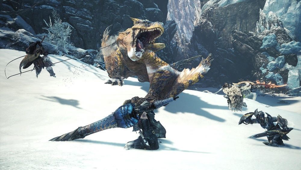 Monster Hunter World: Iceborne screen
