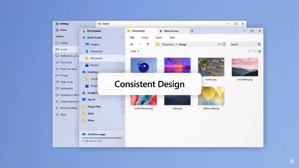 Windows 20 design