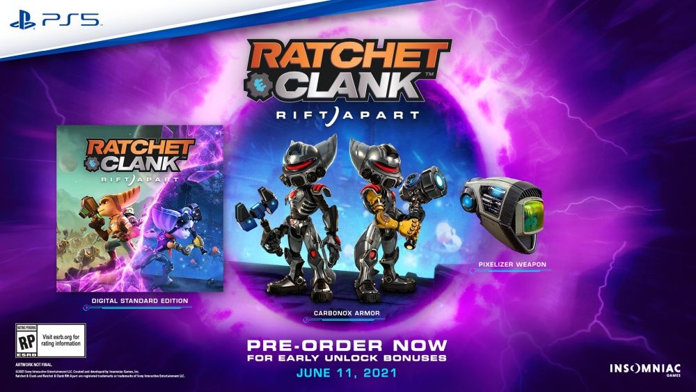Ratchet &amp; Clank: Rift Apart przedsprzedaż