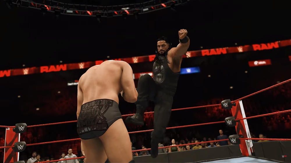 WWE 2K20 screen