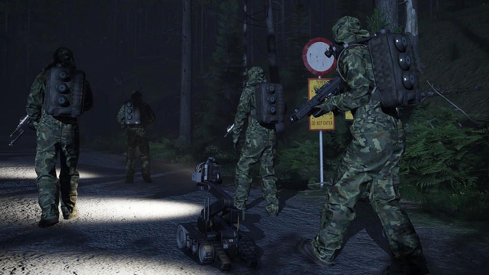 Arma 3: Contact screen 2