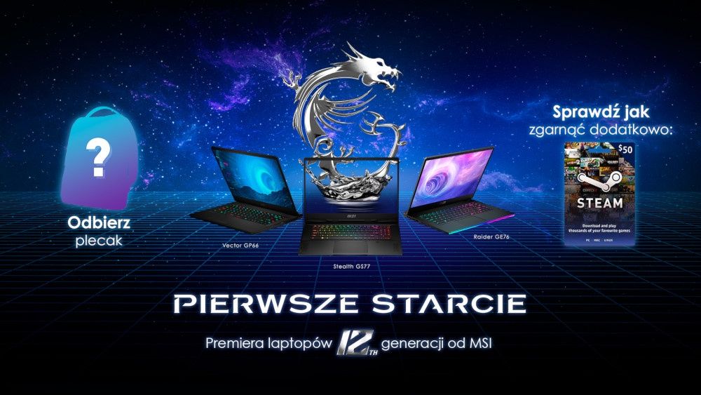 MSI Vector GP76 promocja