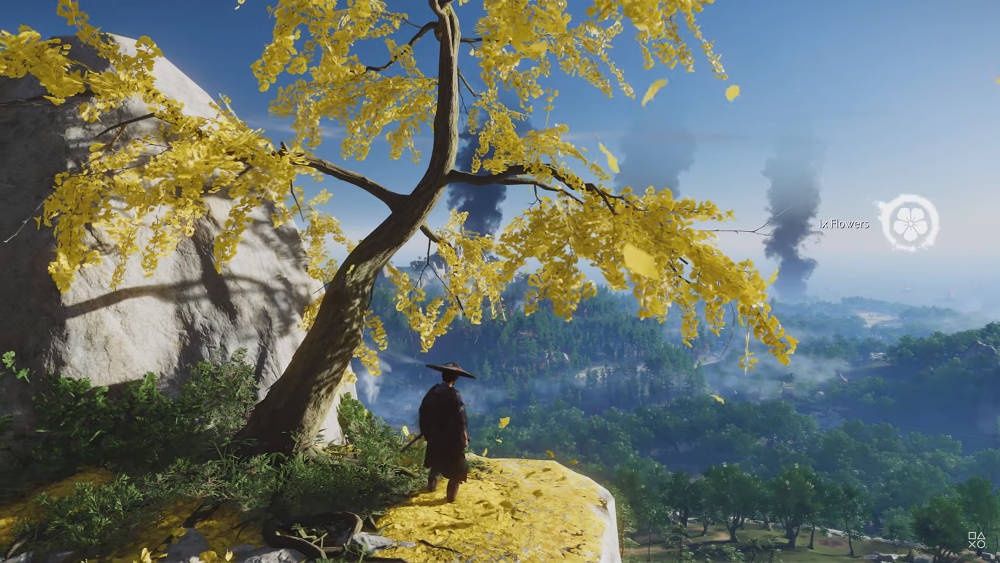 Ghost of Tsushima screen drzewo