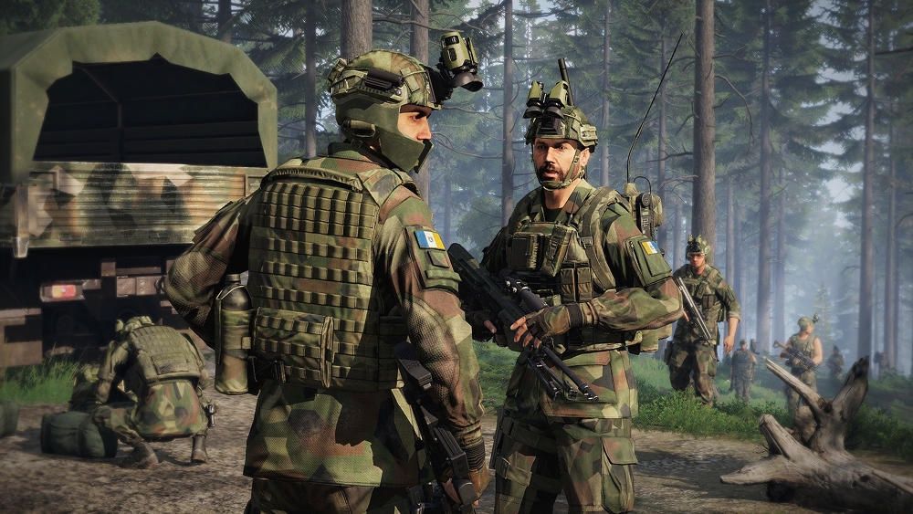 Arma 3: Contact screen 1