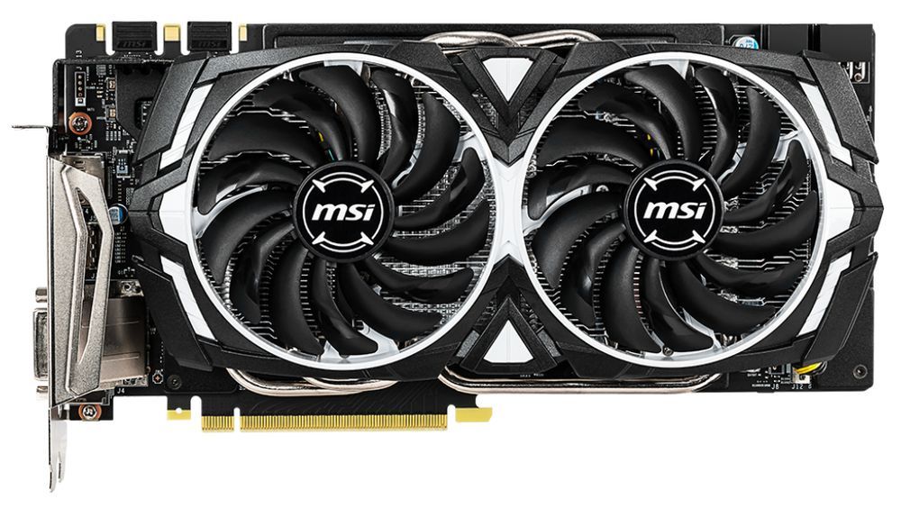 MSI GeForce GTX 1060 Armor 6GD5X OC