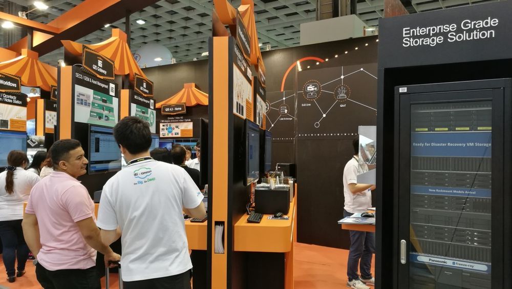 QNAP - stoisko Computex 2017