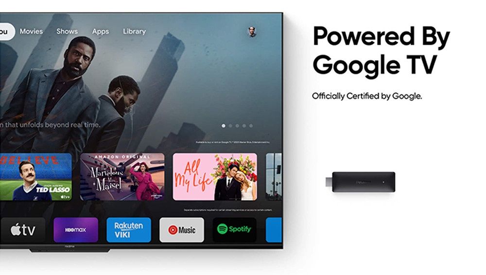 realme 4K Smart Google TV Stick system