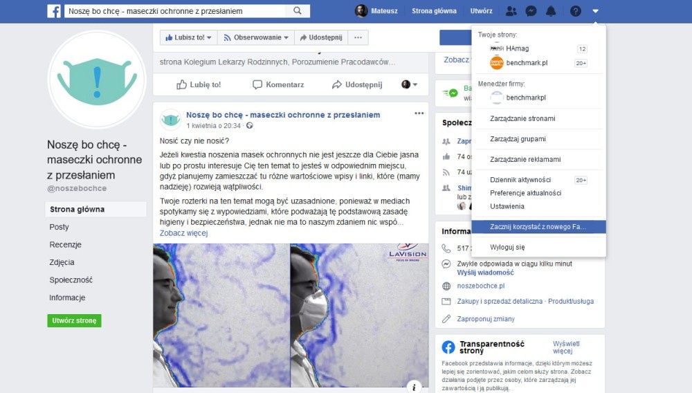Jak włączyć i wyłączyć nowy wygląd Facebooka?