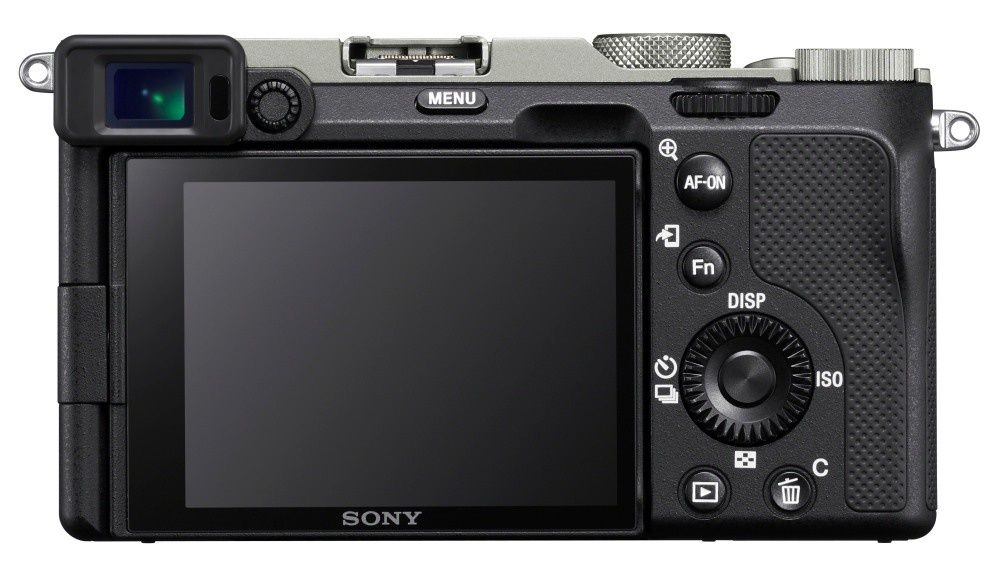 Sony A7C tylna ścianka