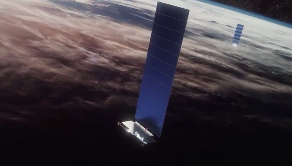 Wizja Starlink orbita