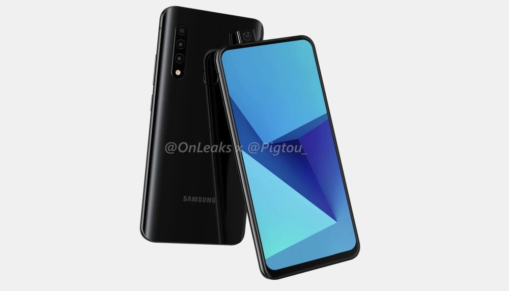 Samsung smartfon z wysuwanym aparatem