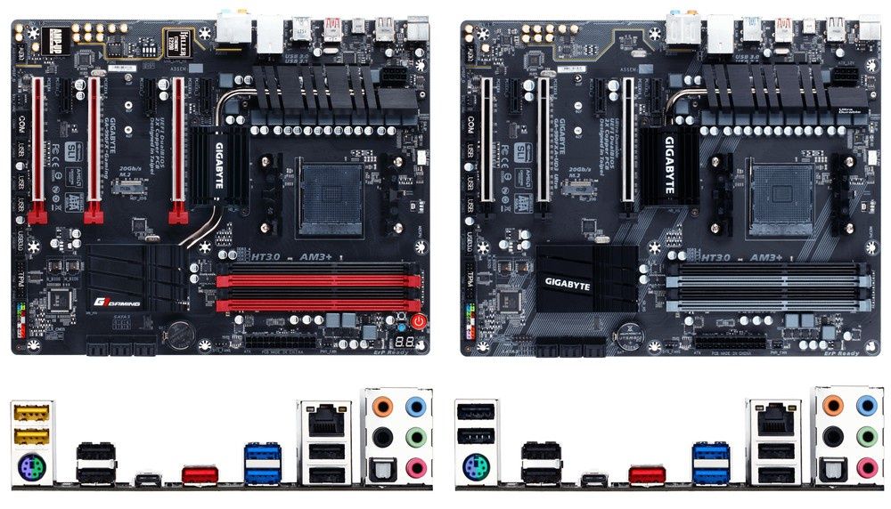 Gigabyte GA-990FX-Gaming i GA-990FX-UD3 Ultra - porównanie płyt głównych