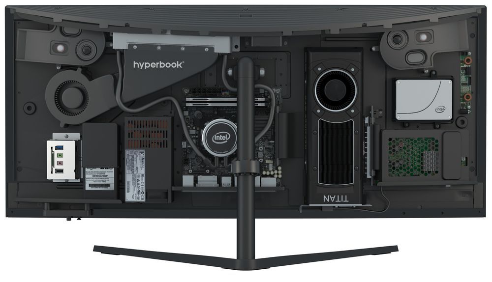 Hyperbook Eclipse - komputer AiO