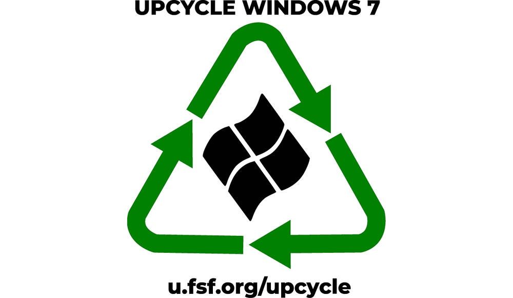 Windows 7 upcycle