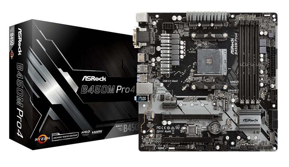 ASRock B450M Pro4