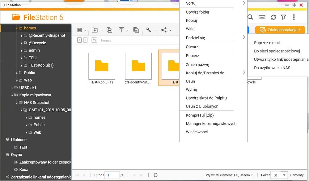 QNAP QTS - File Station 5