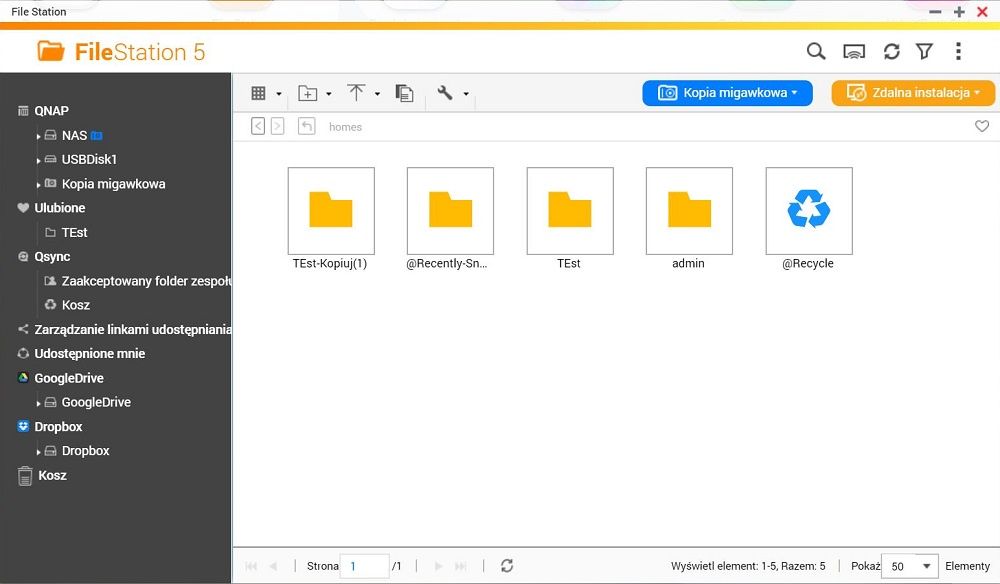 QNAP QTS - File Station 5