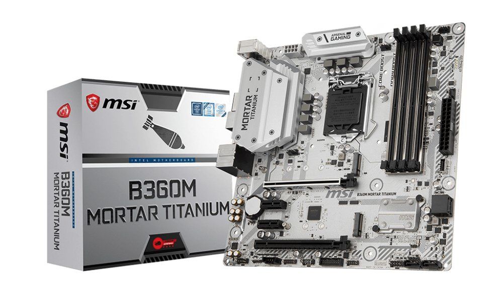 MSI B360M Mortar Titanium
