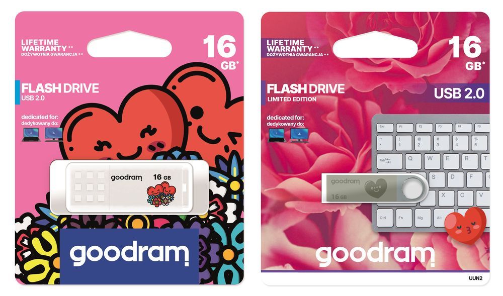 GOODRAM UME Valentine i UUN Valentine