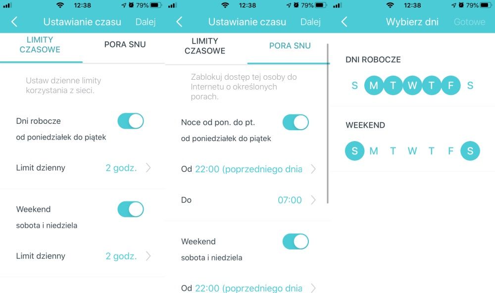 TP-Link Deco P9 - Aplikacaj Deco Kontrola rodzicielska 2/2