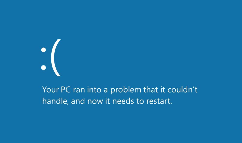 BSOD - Windows 8
