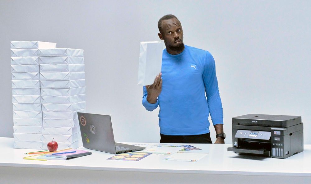 Epson Usain Bolt papier