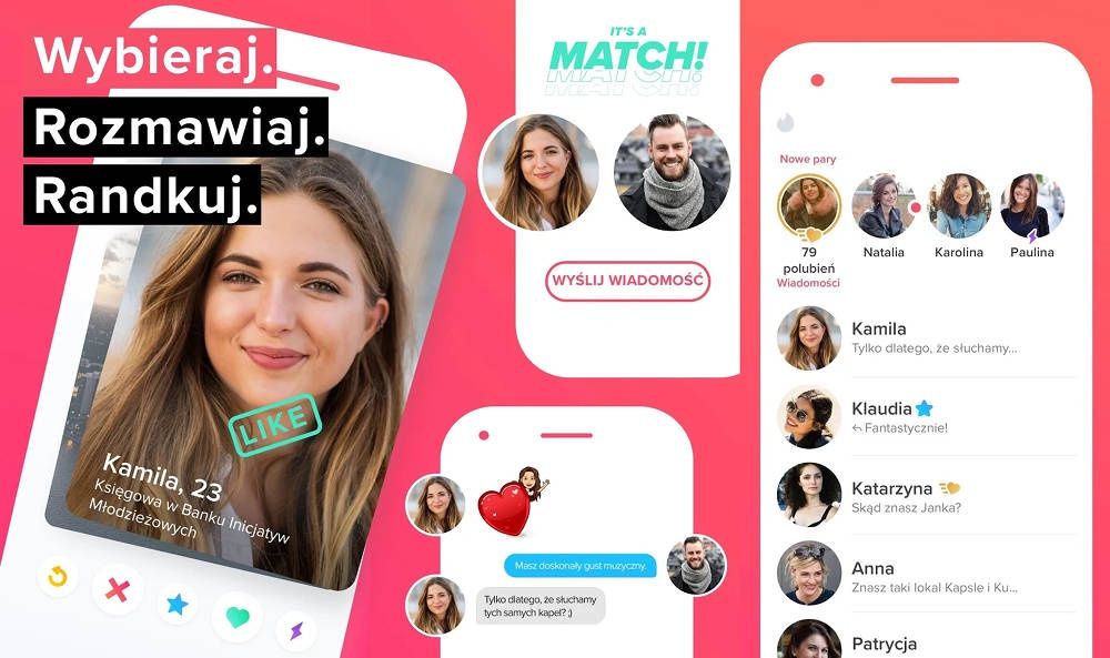 aplikacja Tinder
