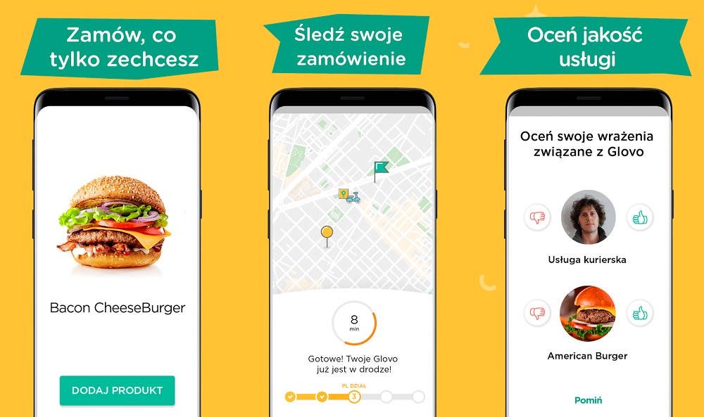 Glovo opis