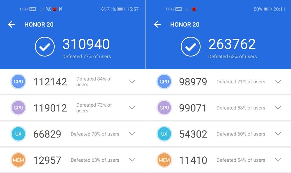 Honor 20 - Antutu 7