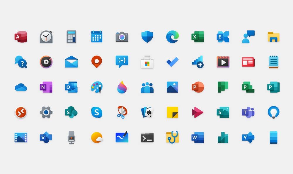 Windows 10 ikony 2020 nowe