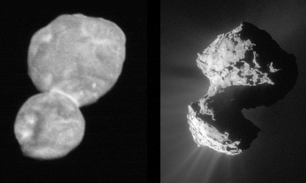 Ultima Thule i kometa 67P