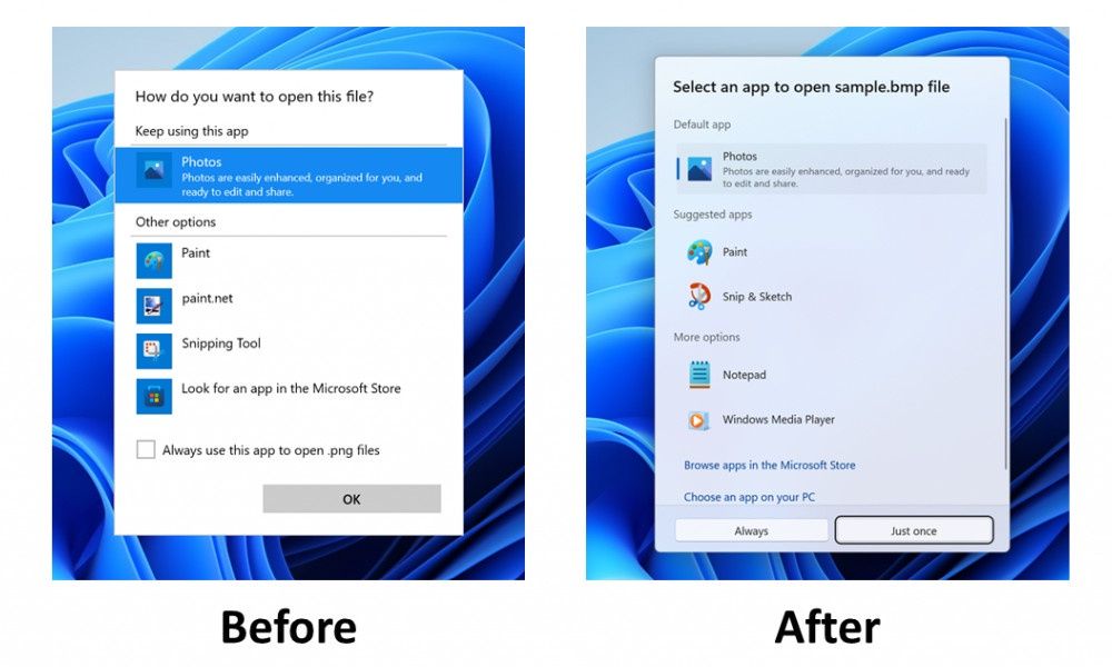 Windows 11 otwórz za pomocą